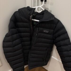 Stio Mens Hometown Down Hooded Jacket Size XS